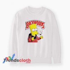 Backwoods Bart Simpson Smoking Sweatshirt