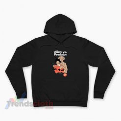 Alien Vs Predator Et And Michael Jackson Skate Mental Hoodie
