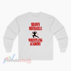 Vintage HBK Shawn Michaels Wrestling Academy Long Sleeve T-Shirt