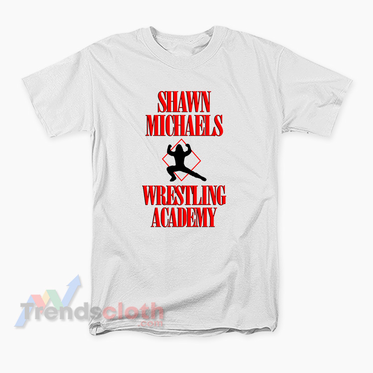 Shawn michaels shop wrestling academy shirt