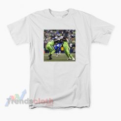 Aaron Donald's Los Angeles Rams Are Blocked By Two-player Seattle Seahawks T-Shirt