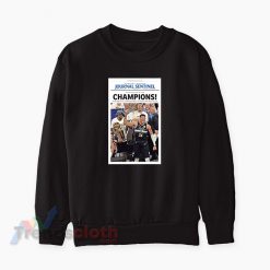 Milwaukee Journal Sentinel Bucks Championship Sweatshirt
