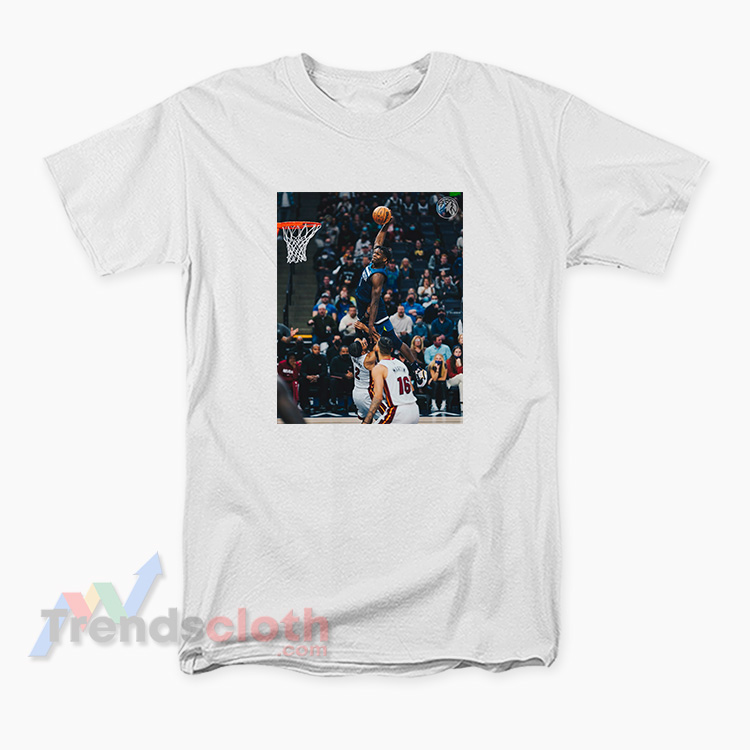 Minnesota Timberwolves Anthony Edwards Dunk T-Shirt