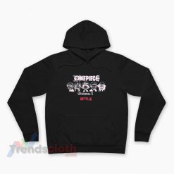 One Piece Sanji Nami Luffy Zoro Usopp Season 1 Netflix Hoodie