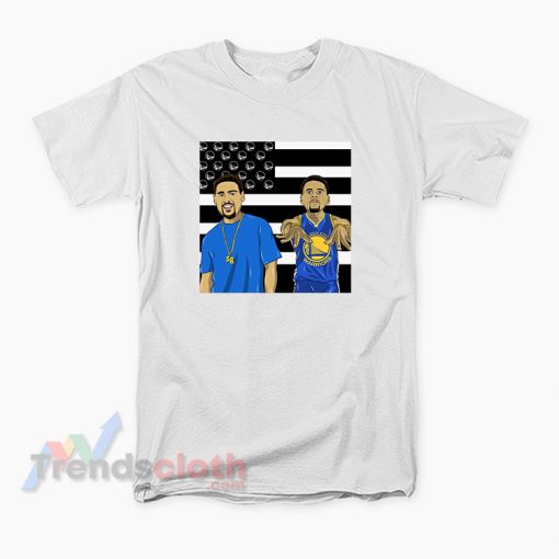 Splash Brothers Stephen Curry And Klay Thompson Outkast T-Shirt