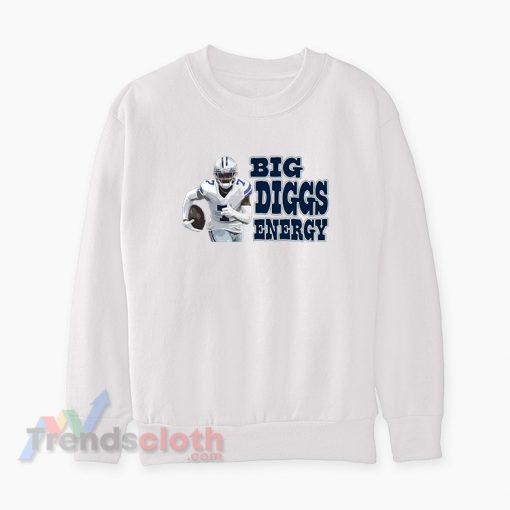 Dallas Cowboys Trevon Diggs Big Diggs Energy Sweatshirt