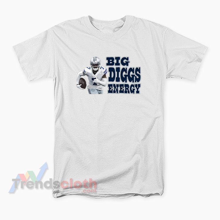 Dallas Cowboys Trevon Diggs Big Diggs Energy T-Shirt