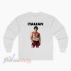 Italian Rocky Sylvester Stallone Long Sleeve T-Shirt
