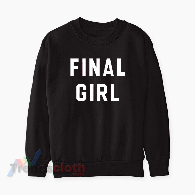 Chvrches Merch Final Girl Sweatshirt