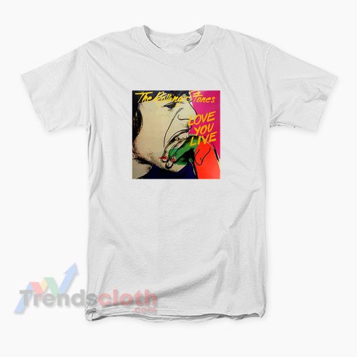 Vintage The Rolling Stones ‎Love You Live T-Shirt
