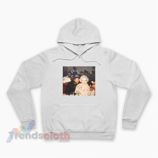 Vintage Photo of Betty White And Eazy E Hoodie