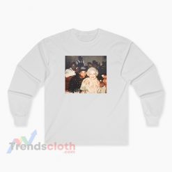 Vintage Photo of Betty White And Eazy E Long Sleeve T-Shirt