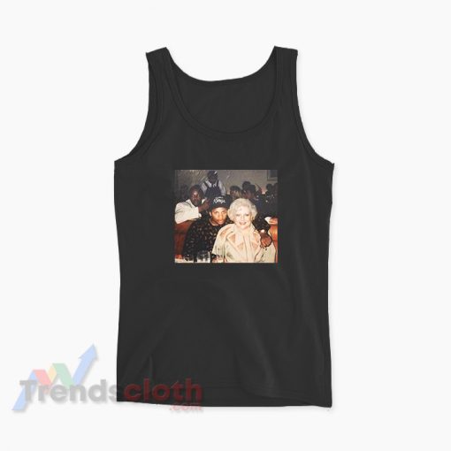 Vintage Photo of Betty White And Eazy E Tank Top