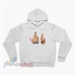 Asap Rocky’s Hands Symbol Fuck You Hoodie