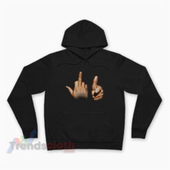 Asap Rocky’s Hands Symbol Fuck You Hoodie