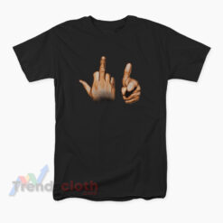 Asap Rocky’s Hands Symbol Fuck You T-Shirt