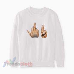 Asap Rocky’s Hands Symbol Fuck You Sweatshirt