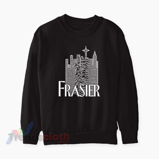 Joy Division Frasier Unknown Pleasures Parody Sweatshirt