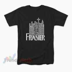 Joy Division Frasier Unknown Pleasures Parody T-Shirt