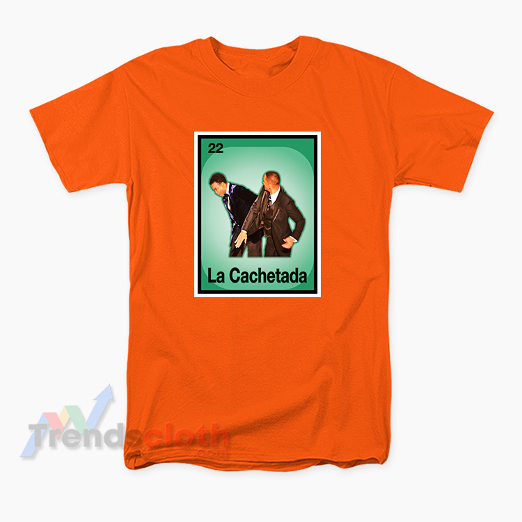 Will Smith Chris Rock La Cachetada Loteria Card T-Shirt