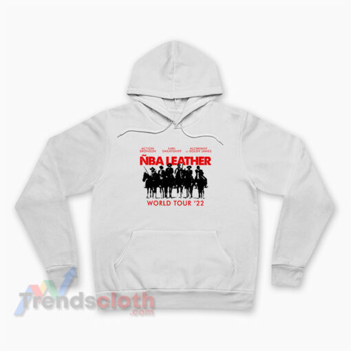 Action And Earl NBA Leather World Tour 2022 Hoodie
