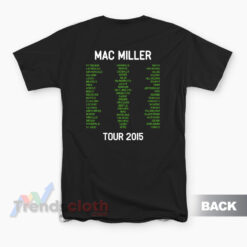 Mac Miller GOOD AM Tour 2015 T-Shirt