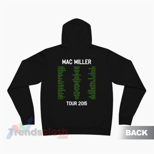 Mac Miller GOOD AM Tour 2015 Hoodie