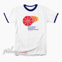 Magic Johnson 1979 NCAA Basketball Championship Ringer T-Shirt