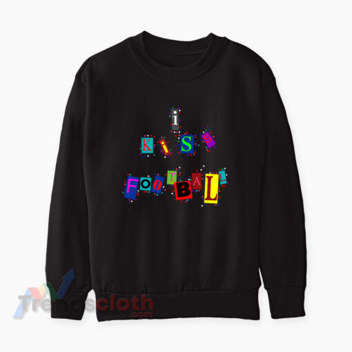 David Beckham I Kiss Football Sweatshirt