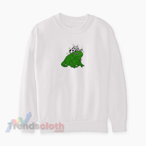 Funny Cowboy Frog Meme Sweatshirt