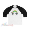 Louis Tomlinson Skeleton Rainbow Unisex 3/4 Sleeve Baseball T-Shirt