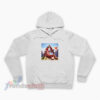 Jesus Crossing Up Satan Basketball Hoodie