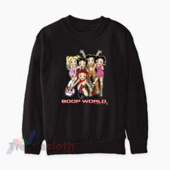 Betty Boop Spice Girls Boop World Parody Sweatshirt