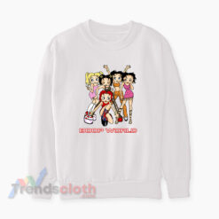 Betty Boop Spice Girls Boop World Parody Sweatshirt