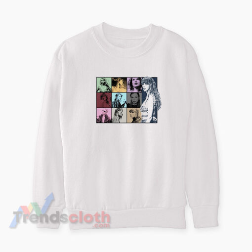 Taylor Swift Portrait Photos Sweatshirt