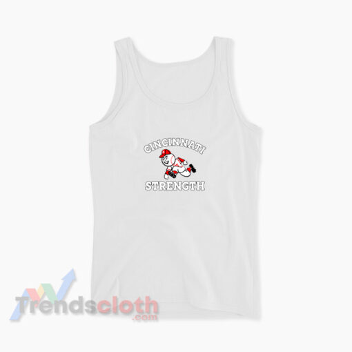 Cincinnati Reds Strength Tank Top