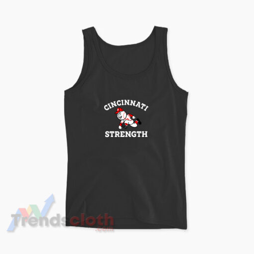 Cincinnati Reds Strength Tank Top