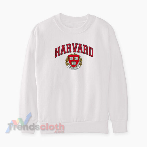 Harvard University Logo Sweatshirt