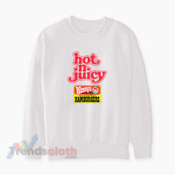 Vintage Wendy's Hot N Juicy Burger Sweatshirt