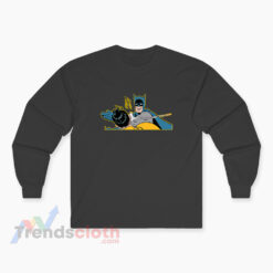 Batman Slap Robin Meme Long Sleeve T-Shirt