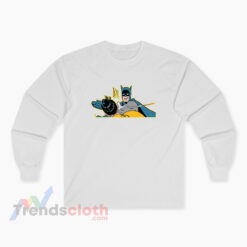 Batman Slap Robin Meme Long Sleeve T-Shirt