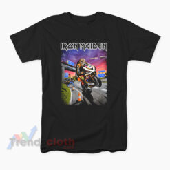 Iron Maiden Motorcycle Racing T-Shirt