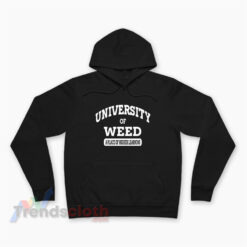 University Of Weed A Place Of Higher Learning Hoodie