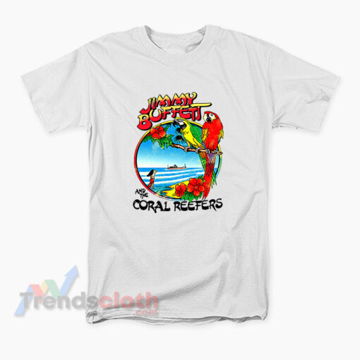 Vintage Jimmy Buffett And The Coral Reefers T-Shirt