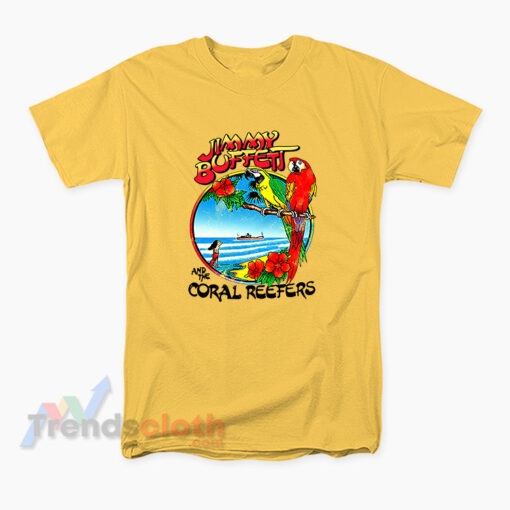 Vintage Jimmy Buffett And The Coral Reefers T-Shirt
