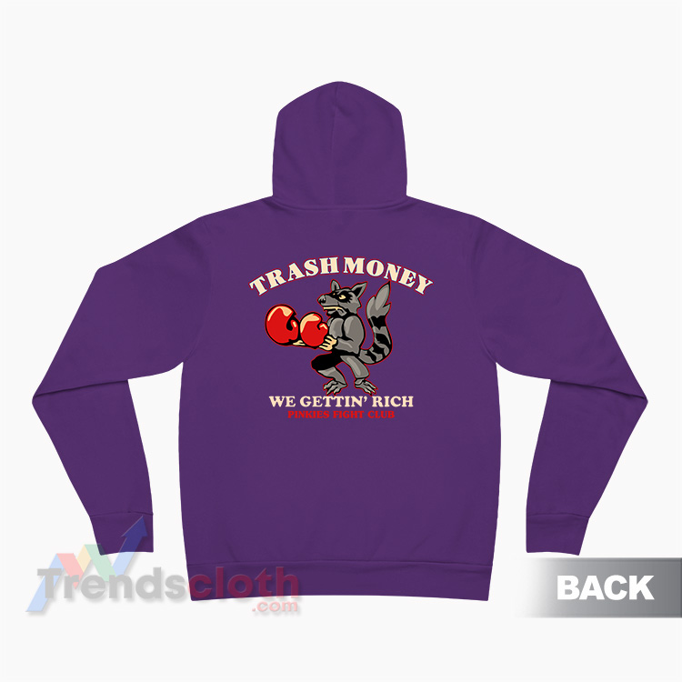 JJ Maybank Outer Banks Pinkies Fight Club Trash Money Hoodie