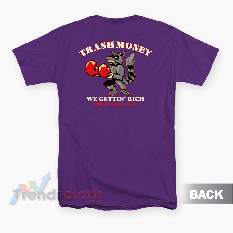 JJ Maybank Outer Banks Pinkies Fight Club Trash Money T-Shirt