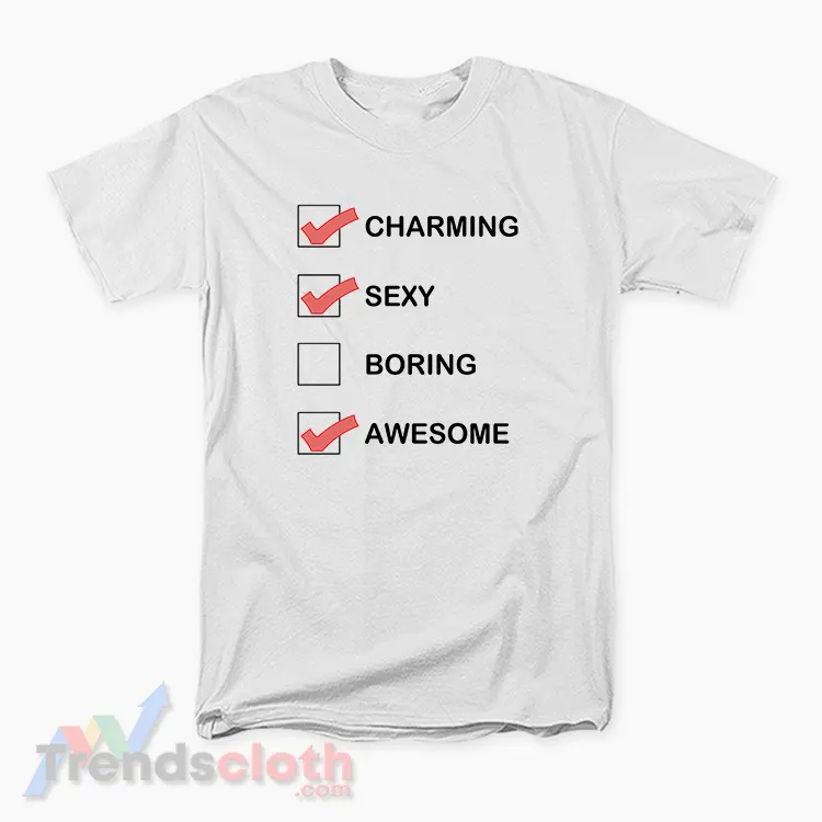 Hot Rod Richardson Charming Sexy Awesome T-Shirt