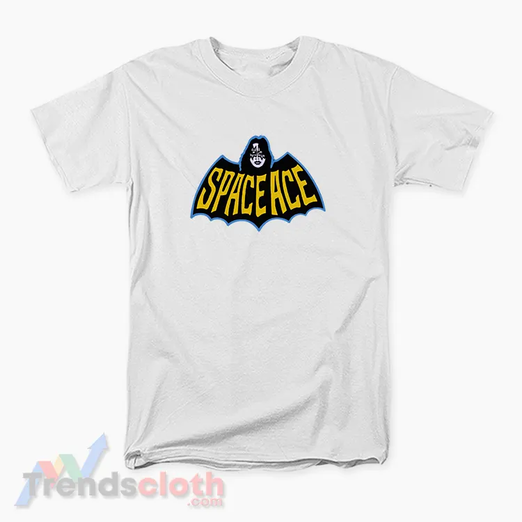 Kiss Ace Frehley Batman Space Ace T-Shirt